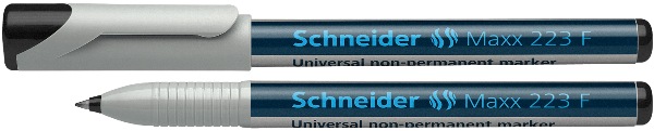 Marqueur Universel Maxx 223 F Soluble Noir – SCHNEIDER