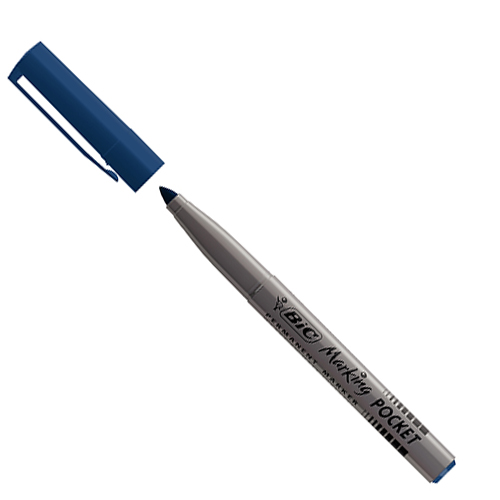 Marqueur permanent MARKING POCKET 1445- Pointe ogive de 1,1 mm- Bleu