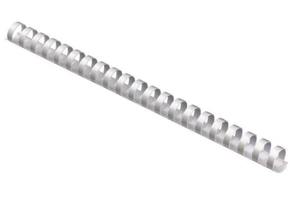 Anneaux plastiques pour reliure – Blanc – Diam. 19 mm – Boite de 100