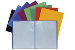 Porte-vue Polypro – Pochettes fixes grainées opaque A4 – 200 vues – Coloris assortis