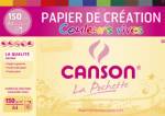 Papier dessin – Couleurs vives – 12 feuilles 21 x 29,7 – 150 g