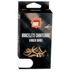 Boite 100 g bracelets caoutchouc blond larges – 150 x 6 mm