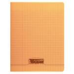 Cahier piqure – Couv Polypro 3/10ème – 21 x 29,7 – 90 g – Seyes – 96 pages – Orange