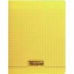 Cahier piqure – Couv Polypro 3/10ème – 24 x 32 – 90 g – Seyes – 48 pages – Jaune