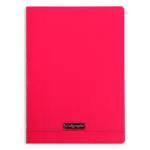 Cahier piqure – Couv Polypro 3/10 ème – 21 x 29,7 – 90 g -Seyes – 140 pages – Rouge