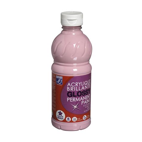 Peinture Glossy acrylique -500 ml – Rose bonbon – LEFRANC & BOURGEOIS