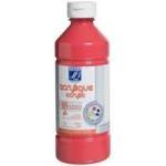 Peinture Glossy acrylique -500 ml – LEFRANC & BOURGEOIS – ROUGE