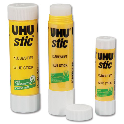 Baton de colle UHU – Stick 40 g – Sans solvant – Rapide – Pratique et propre