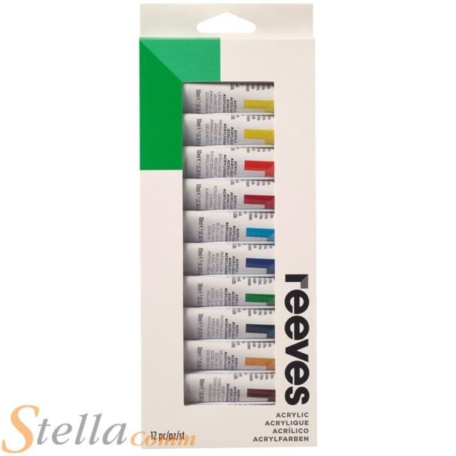 SET Peinture ACRYLIQUE 12X10ML REEVES