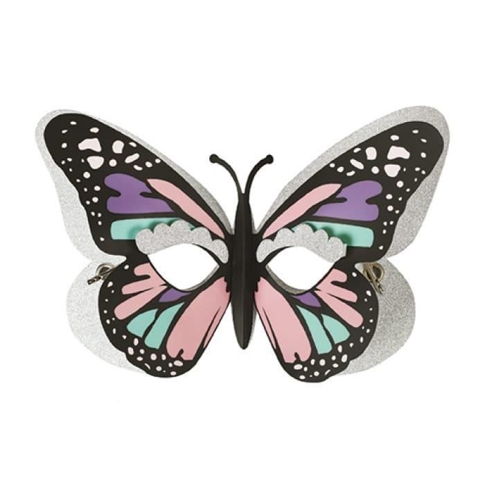 Masque 3D papier papillon à monter
