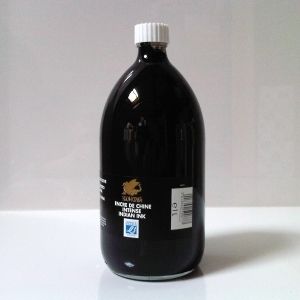 Encre de chine – Flacon de 1 litre – Extra noire