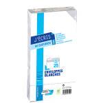 Paquet de 25 enveloppes DL – Format 110 x 220 -90 G – Auto-adhesives – Pré casés