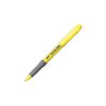 Surligneur BIC Brite – Pointe biseautée – Trait 1 à 4 mm – Jaune – Boite de 12
