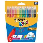 Feutre de coloriage BIC kids couleur. 2,8 mm. Etui carton de 12