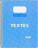 Textes reliure intégrale 17 x 22 100p Seyes 70g