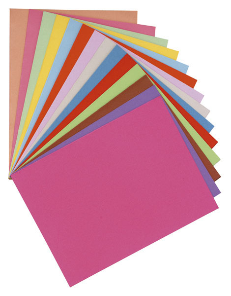 Paquet de 100 chemises FOREVER 180 g – 24 x 32 cm – Coloris assortis