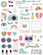 GOMMETTES LA BELLE VIE X 86