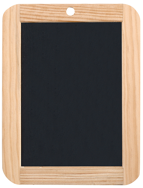 Ardoise noire – Usage craie – Pierre naturelle – 18 x 26 cm