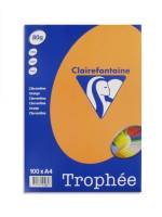 Ramette 100 feuilles papier A4 – TROPHEE 80 g – Clementine