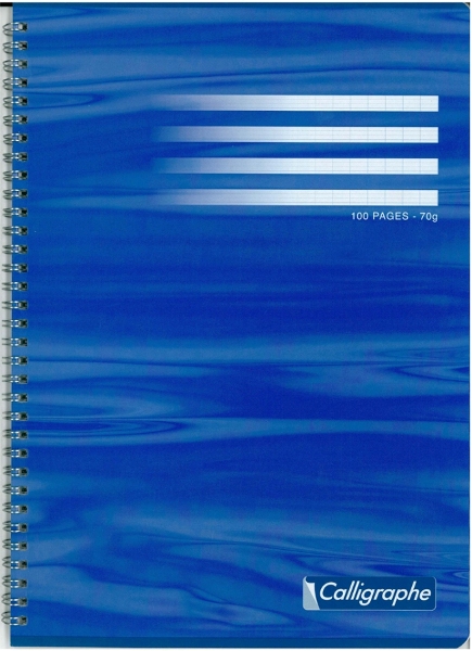 Cahier reliure intégrale-A4 – 100 Pages – Seyes – 70 g