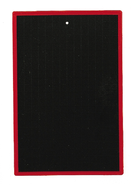 Ardoise Noire – craie – Plastique – 17 x 25 cm
