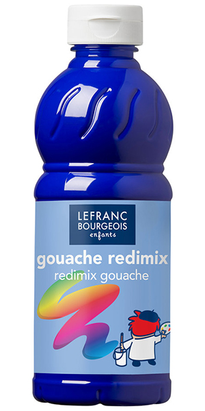 Gouache liquide – Flacon de 500 ml – Lefranc&Bourgeois OUTREMER