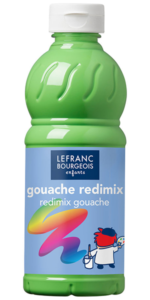 Gouache liquide – Flacon de 500 ml – Lefranc&Bourgeois VERT Clair