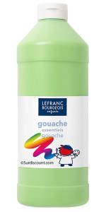 Gouache liquide -1 Litre – Lefranc&Bourgeois Education – VERT CLAIR