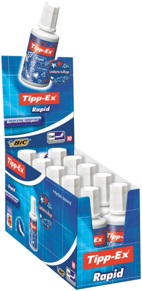 Correcteur liquide TIPP-EX rapid- Embout mousse- 20 ml