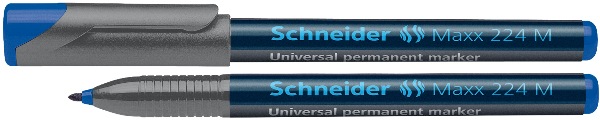 Marqueur Universel Maxx 224 M Permanent Bleu – SCHNEIDER