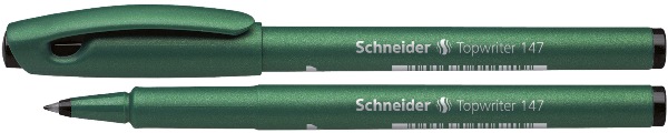 Feutre SCHNEIDER – TOPWRITER 147 pointe fibre 0,6 mm – Noire