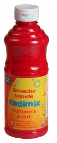 Gouache liquide – Flacon de 500 ml – Lefranc&Bourgeois CARMIN