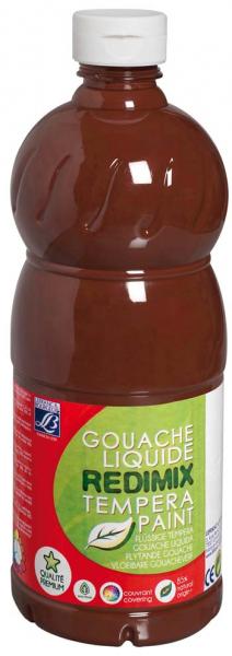 Gouache liquide -1 Litre – Lefranc&Bourgeois- SIENNE BRULE