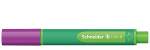 Mini feutre SCHNEIDER -LINK IT pointe 1 mm – corps triangulaire -Pourpre