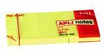 Notes adhesives – Bloc de 100 – Jaune – 3 blocs 38 x 51 mm