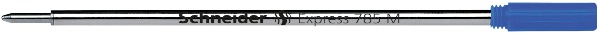 recharge stylo à bille Express 785- format « Cross » – pte moyenne – encre Bleue