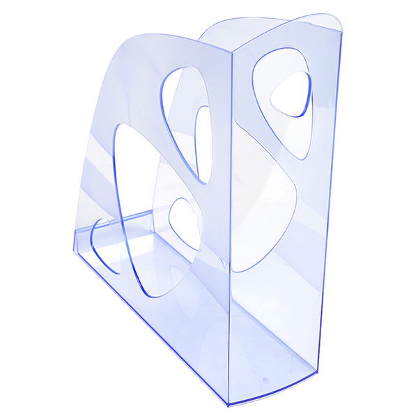 ECOMAG Porte-revues LINICOLOR Bleu glacé transparent