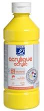 Peinture Glossy acrylique -500 ml – LEFRANC & BOURGEOIS – JAUNE PRIMAIRE