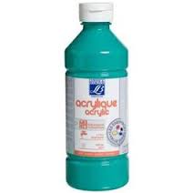 Peinture Glossy acrylique -500 ml – LEFRANC & BOURGEOIS – VERT FONCE