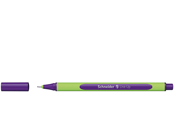 Feutre SHNEIDER – Line Up – pointe 0,4 mm – corps triangulaire -Violet