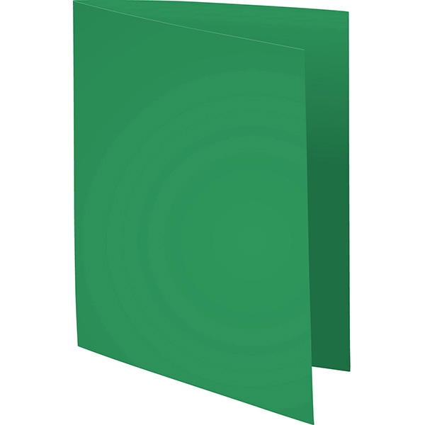 Chemises rigides ROCK’S- – 210 g – 24 x 32 cm pour A4 – Vert sapin – Paquet de 10