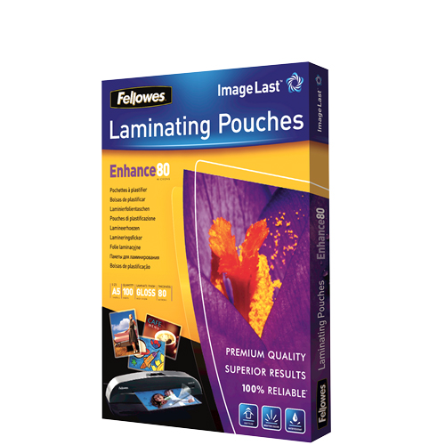 Pochette de plastification – A5 – 80 microns – Boite de 100