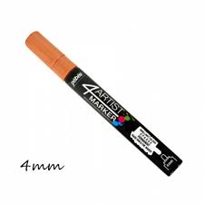 4Artist Marker Pébéo – pointe ronde 4mm – Or