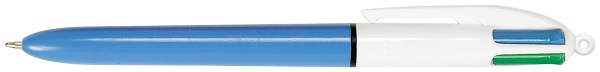 Stylo bille BIC – 4 Colours – Rétractable – Pointe moyenne – 4 couleurs classiques