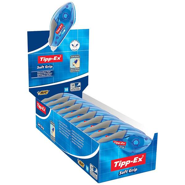 Ruban correcteur TIPP-EX soft grip- 10 m de long