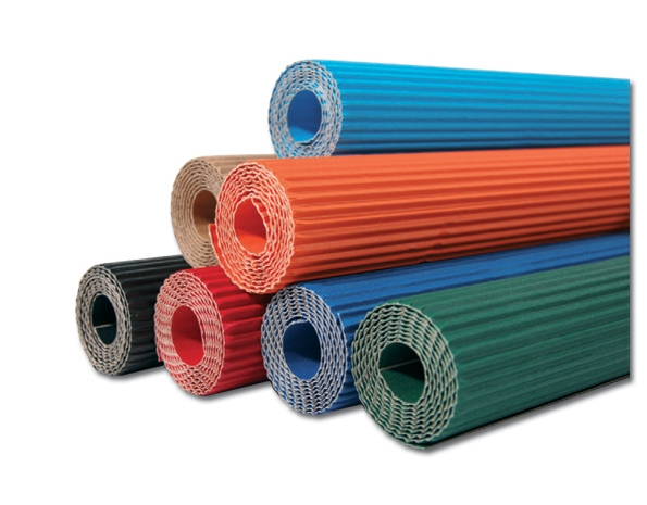 Carton ondule – Bleu pétrole – Rouleau de 50 x 70 cm – 300 g