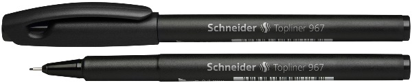 Feutre SHNEIDER – TOPLINER 967 – fineliner 0,4 mm – Noir