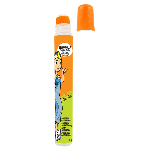 Stylo colle CLEOPATRE transparente en 50 grammes