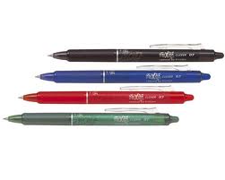 Roller PILOT -Frixion ball – Rétractable – Encre gel effaçable – Pointe moyenne 0,7 mm – Turquoise