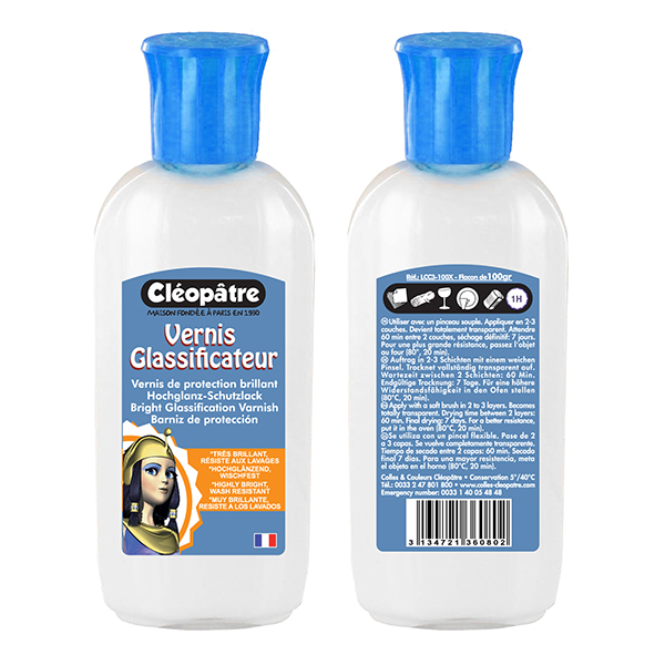 vernis glassificateur protecteur brillant – 100 g